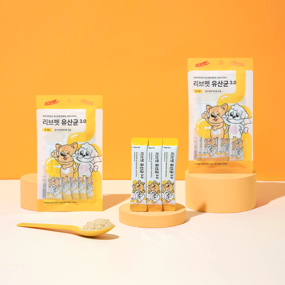 고양이 건강을 위한 유산균, 리브펫 프로바이오틱스 스틱포 추천!