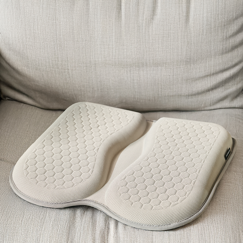 [슈퍼적립][N배송]듀오백 쿨링 듀얼젤 방석 통풍 벌집 방석 식탁 방석 허리에 좋은 의자 쿠션