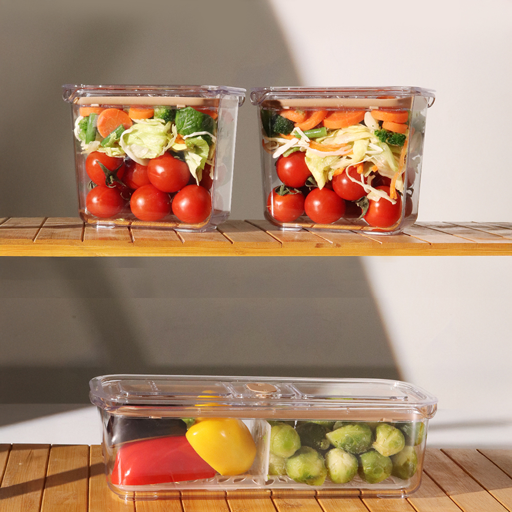 프리파라 브루클린 밀폐용기 4호 1.5L 베이지 젖병소재 트라이탄 냉장고정리 반찬통