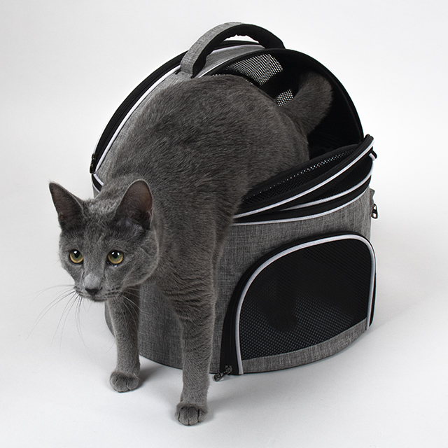 리스펫 고양이 숨숨 돔형 이동장 이동가방 켄넬 본품, 단일사이즈