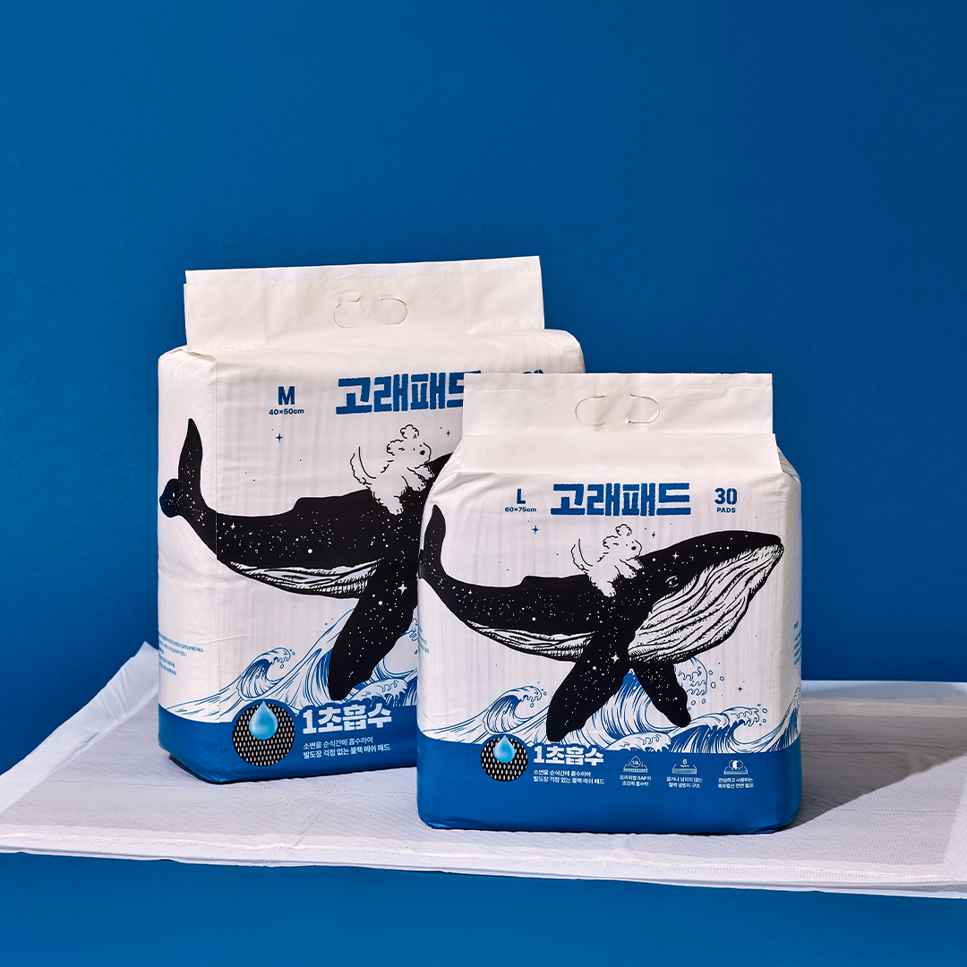 강아지 배변 패드, 두꺼운 대형으로 냄새 걱정 없이 편하게 사용하세요!