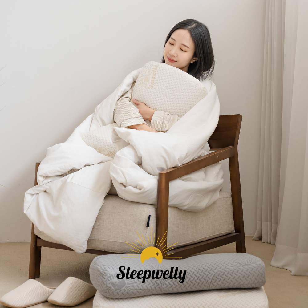 슬립웰리 더블랙 경추베개 목디스크 거북목 일자목 목주름 옆으로자는 깊은잠 라텍스 베개