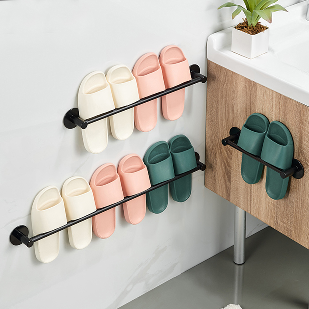 [단독] 실내화거치대 욕실화 걸이 슬리퍼 거치대 욕실 신발 정리대 30cm