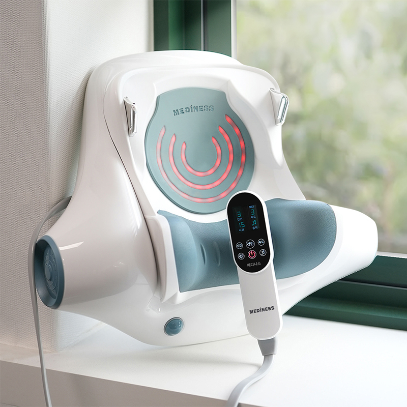 거북목 교정기 및 목견인기 목디스크 치료기 넥필 MDM-3577