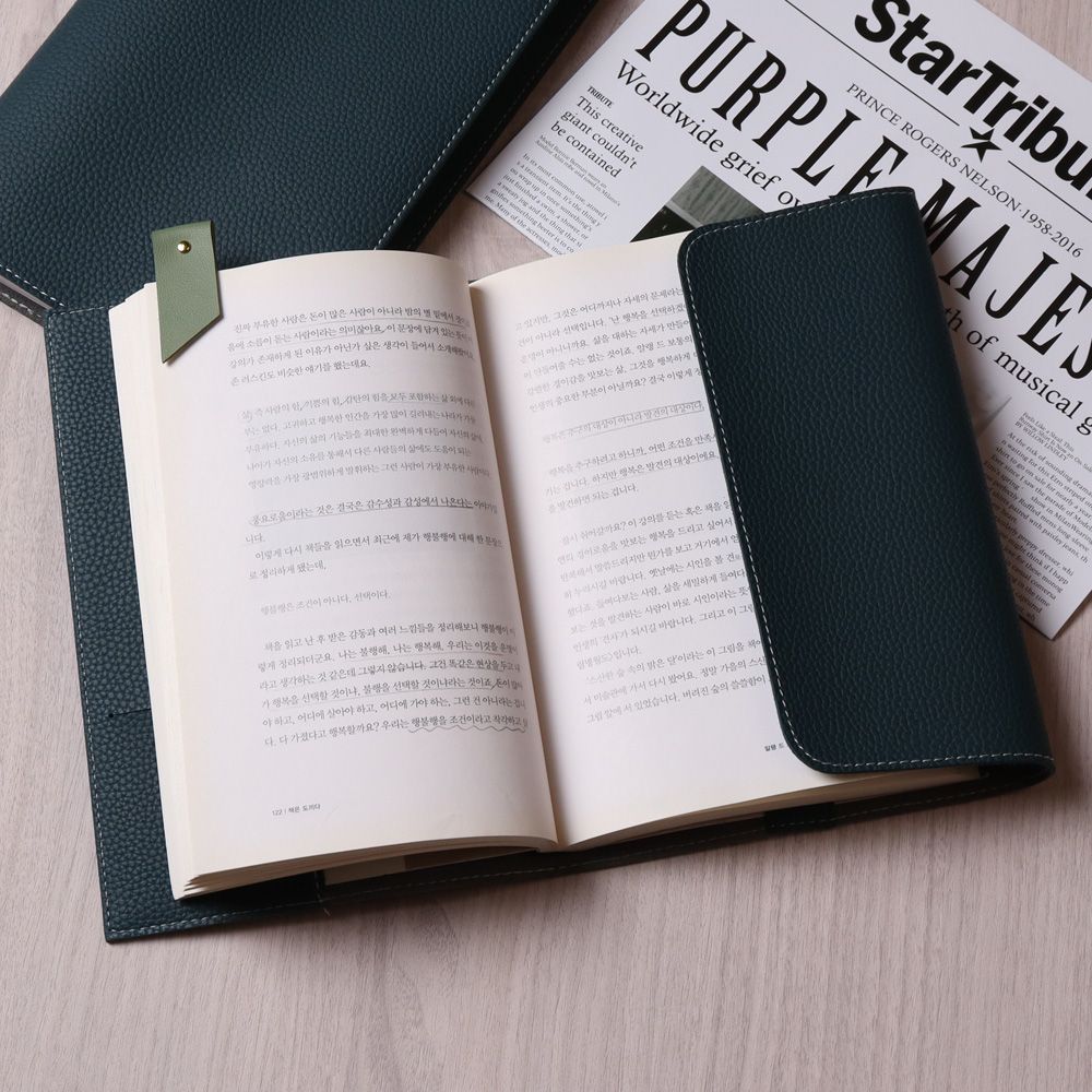 국내제작 오브리즈 토고 북커버 가죽 책커버 46판B6