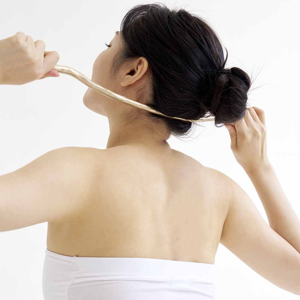 놋향 방짜유기 62cm 롱 바디 괄사 종아리 허벅지 다리 목 승모근 마사지기