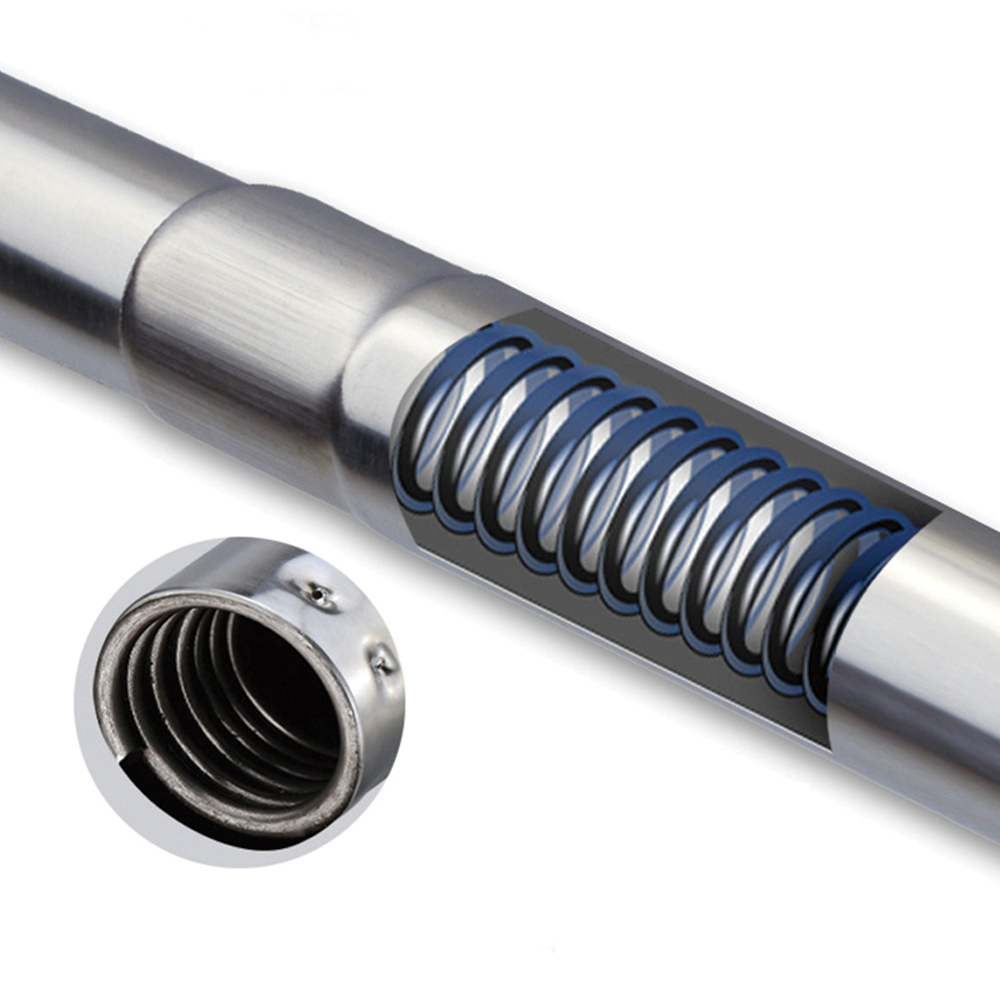 [단독] 무타공마켓 스텐 샤워커튼봉 화장실 욕실 A(40-55cm)