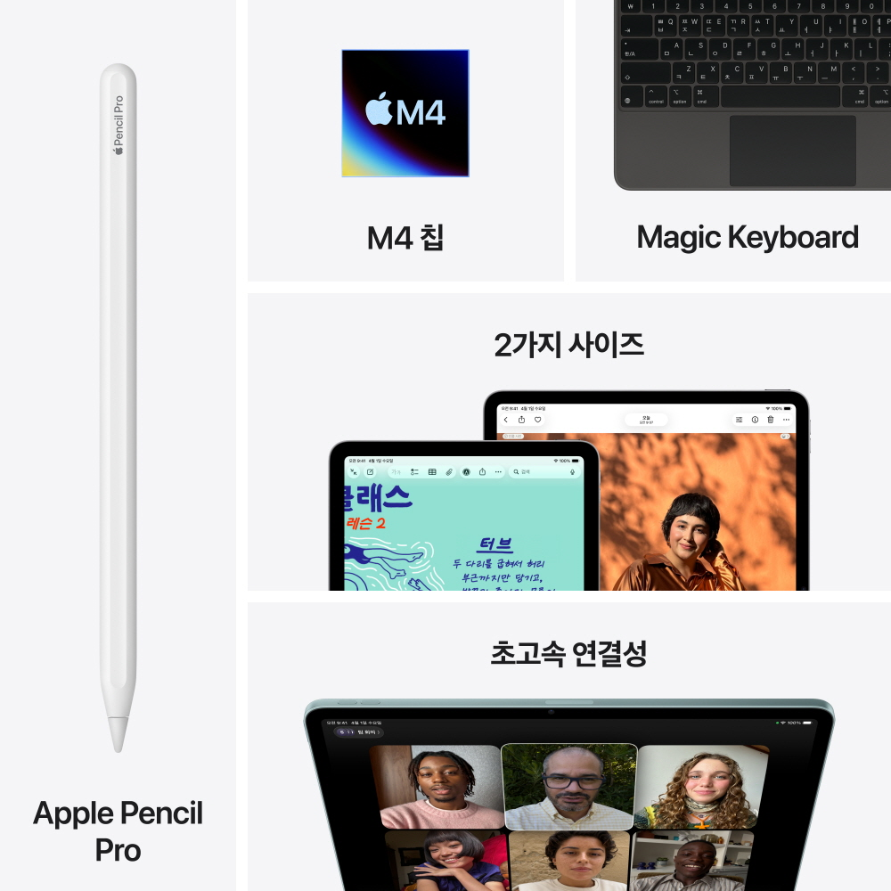 (1차예약) 애플 아이패드 에어 13 M4 WiFi 256GB 퍼플 MH5X4KH/A