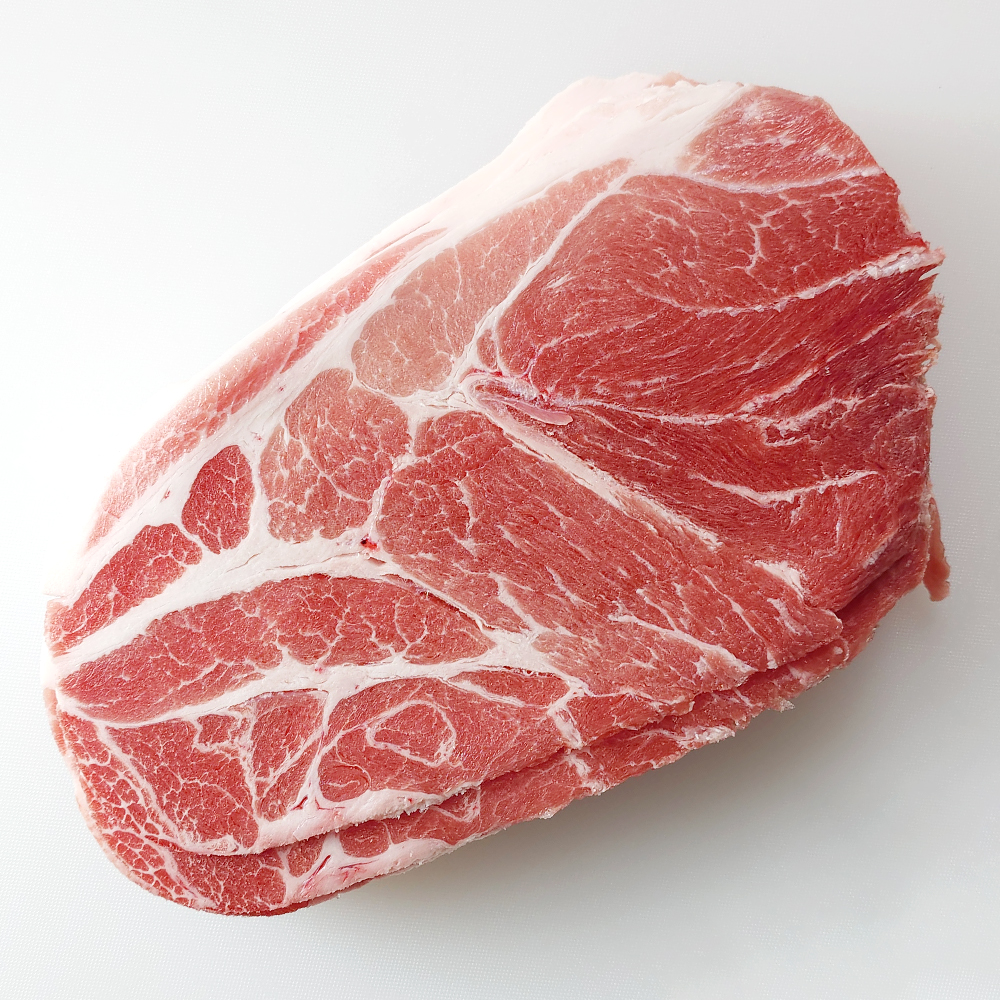 바라던 목살 많은 돼지고기 대용량 목전지 구이 제육 2kg 왕목살 미국산