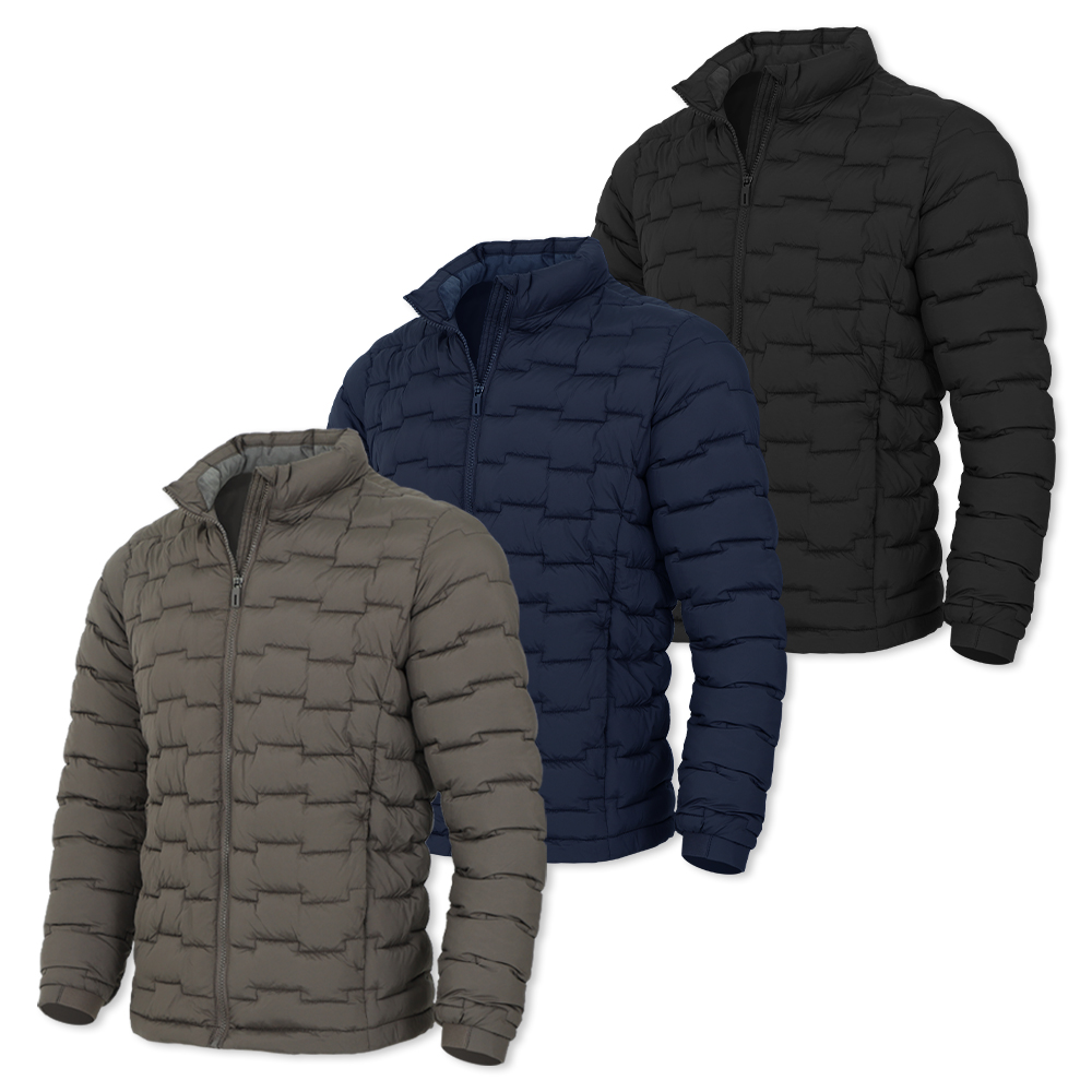 남자경량패딩 얇은 겨울작업잠바 외투 빅사이즈