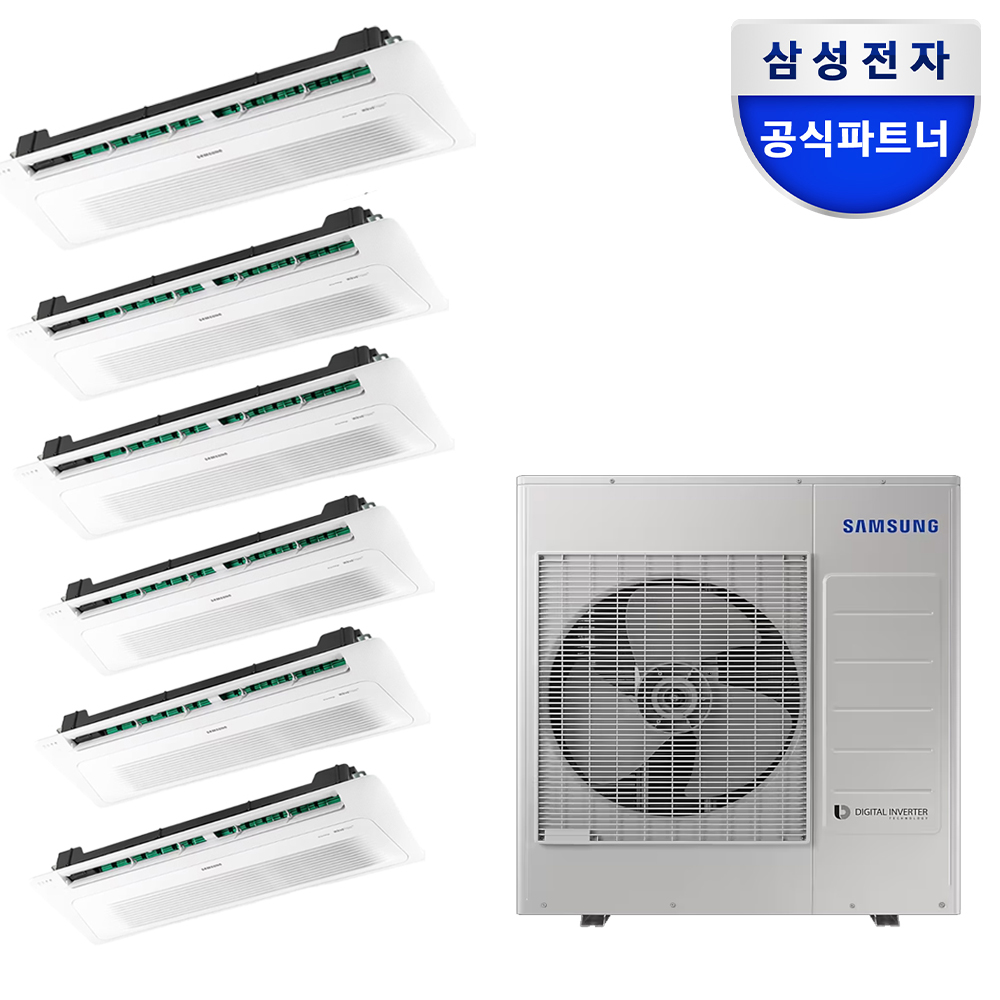 삼성 무풍 시스템 천정형 에어컨 가정용 기본설치비포함 6실, 152㎡, 단배관