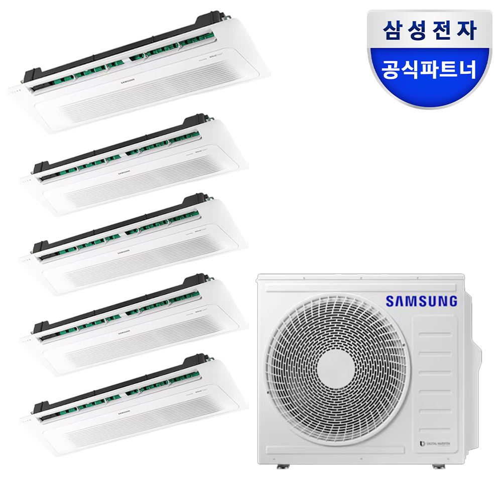 삼성 무풍 시스템 천정형 에어컨 가정용 기본설치비포함 5실, 116.4㎡, 단배관