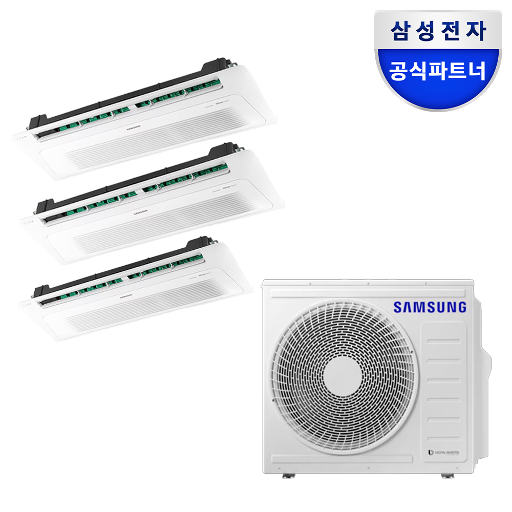 삼성 무풍 시스템 천정형 에어컨 가정용 기본설치비포함 3실, 116㎡, 단배관