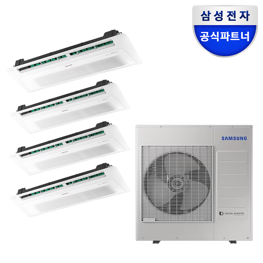 삼성 무풍 시스템 천정형 에어컨 가정용 기본설치비포함 4실, 121.9㎡, 다배관