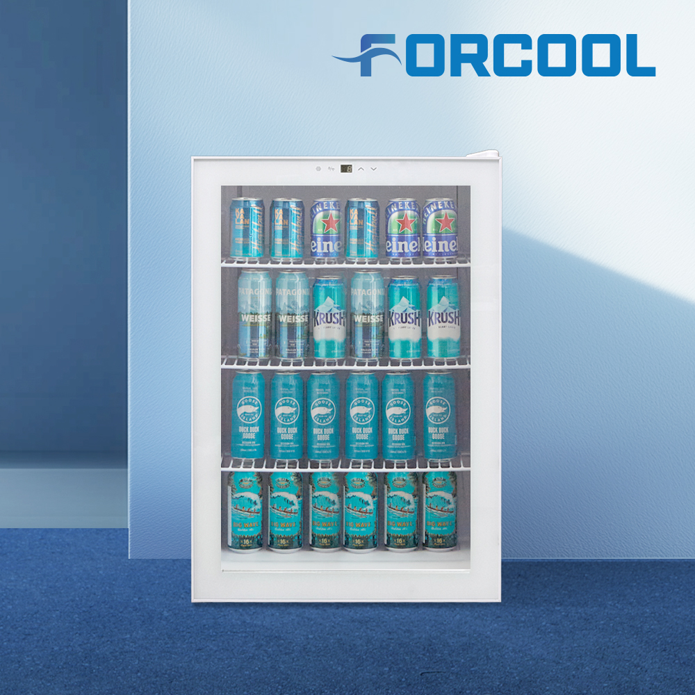 포쿨 쇼케이스냉장고 미니 음료수 가정용 업소용 음료 술장고 FC-130MS