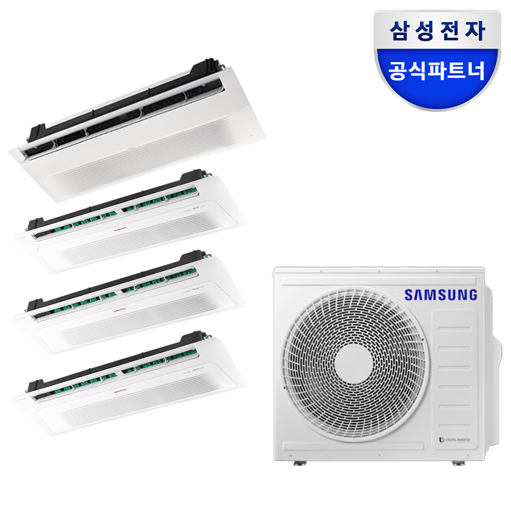 삼성 인피니트 무풍 시스템 천정형에어컨 기본설치비포함 4실, 114㎡, 다배관