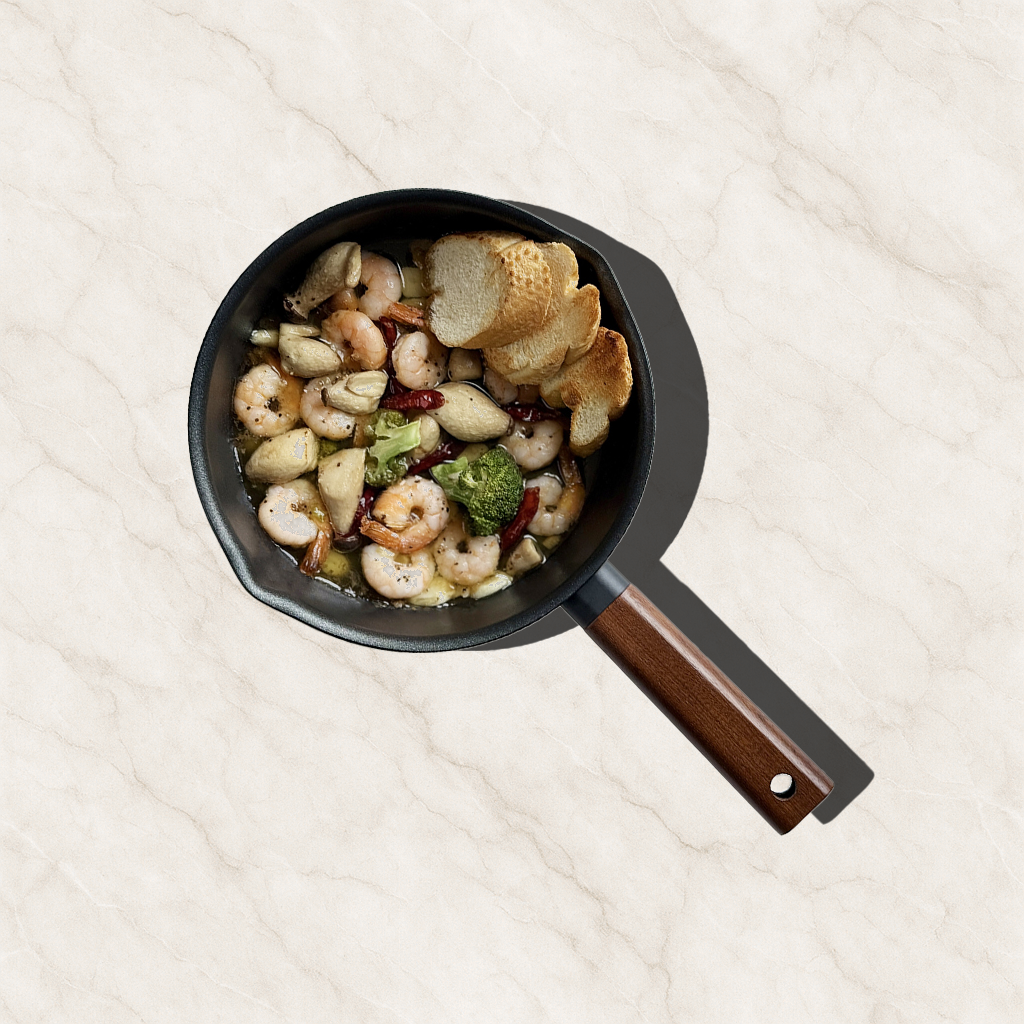 델라고 인덕션 프라이팬 티타늄코팅 오일마스터 소테팬 20cm