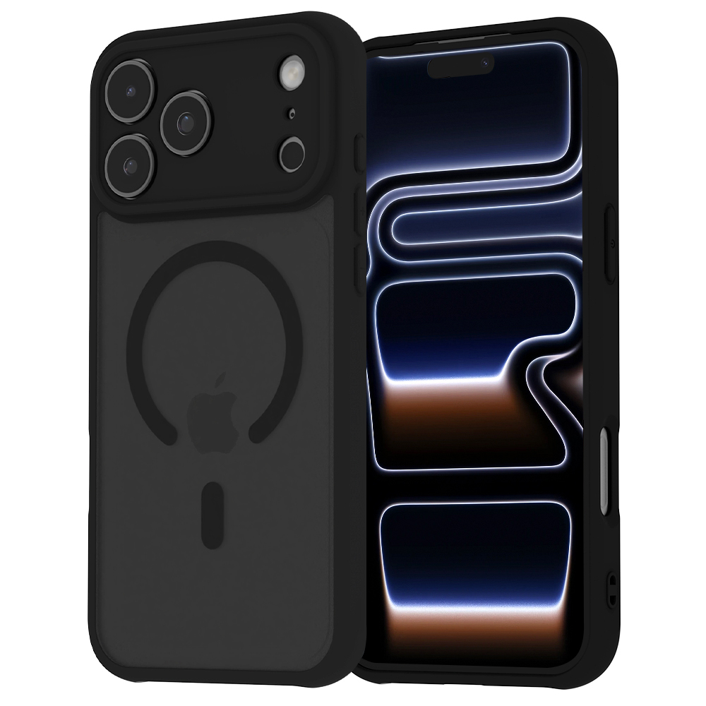 디랩 하이쉴드 맥세이프 케이스 풀커버 범퍼 블랙, 아이폰17 프로맥스