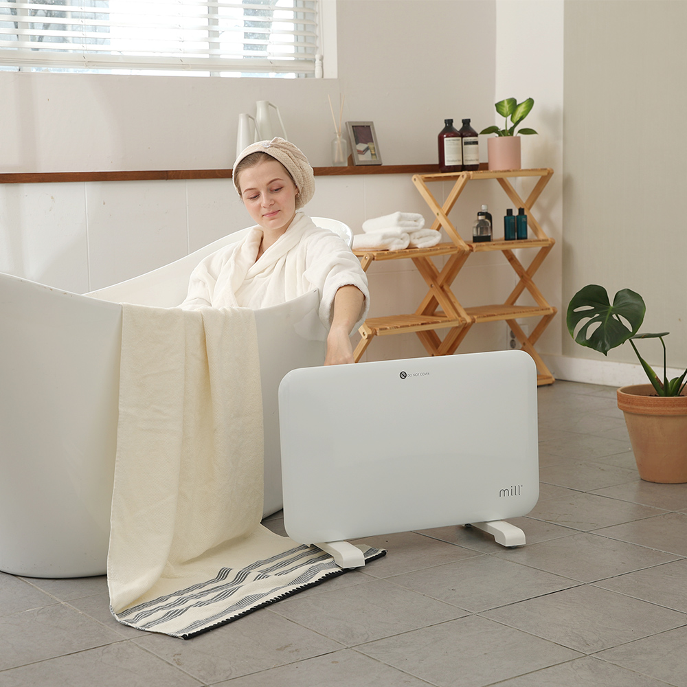 밀 전기컨벡터 컨벡션히터 컨벡터히터 대류식난방기 MILL1200PT 타이머