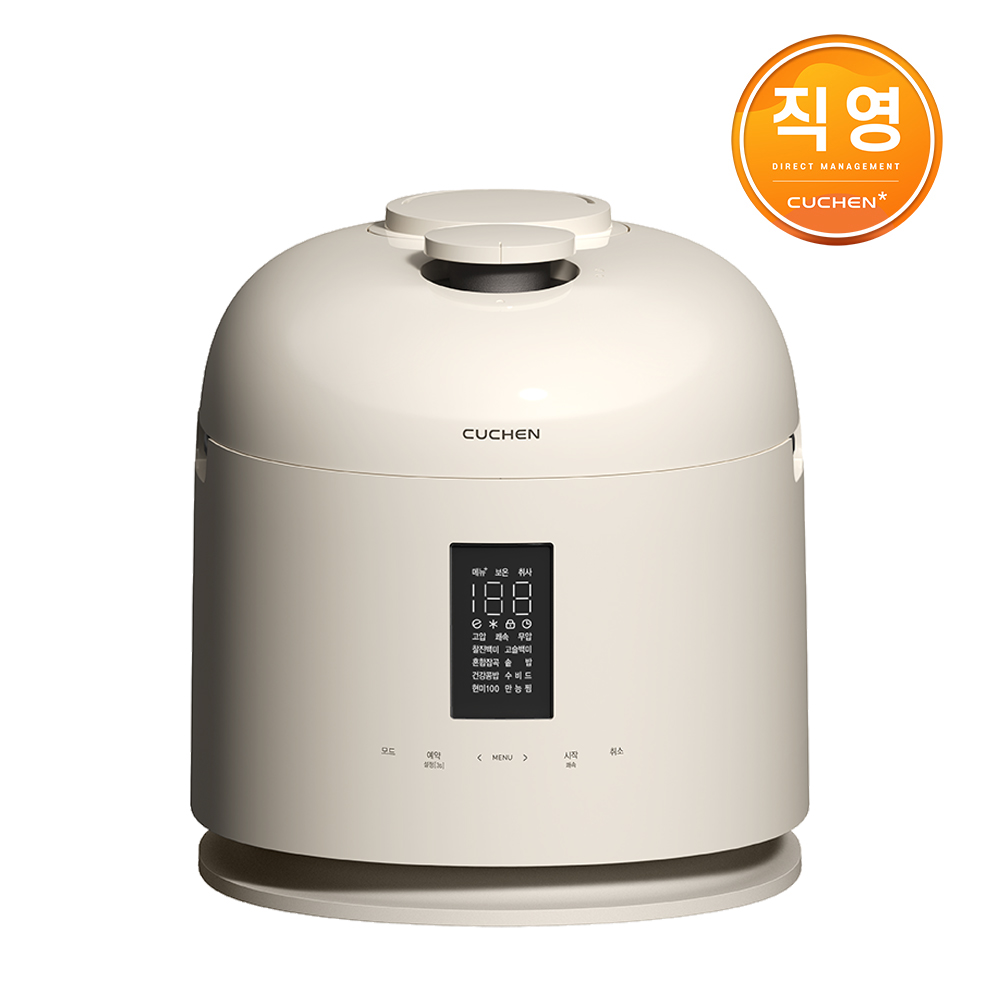[쿠첸 메가적립 최대 12%] 쿠첸 123 10인용 풀스테인리스 듀얼프레셔 IH압력밥솥 CRT-XPD1070IEGI