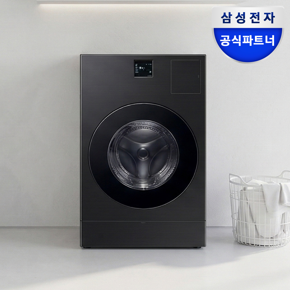 삼성 비스포크 AI콤보 세탁기건조기 일체형 1등급 블랙 WD80F25CHB