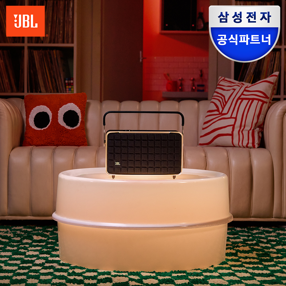 삼성공식파트너 JBL Authentics 300 어센틱 블루투스 스피커 블랙