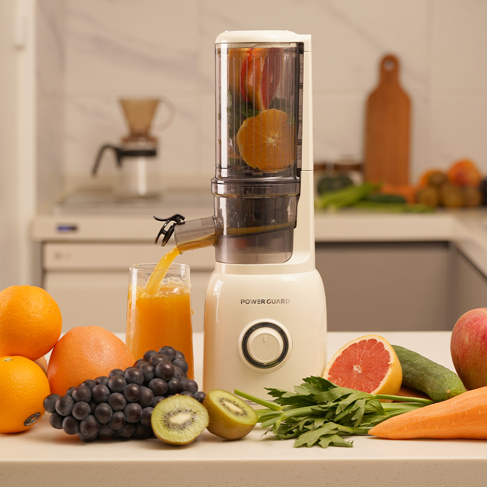 파워가드 착즙기 PG-J400 착즙기 쥬서기 원액기 녹즙기 슬로우주서 저속착즙