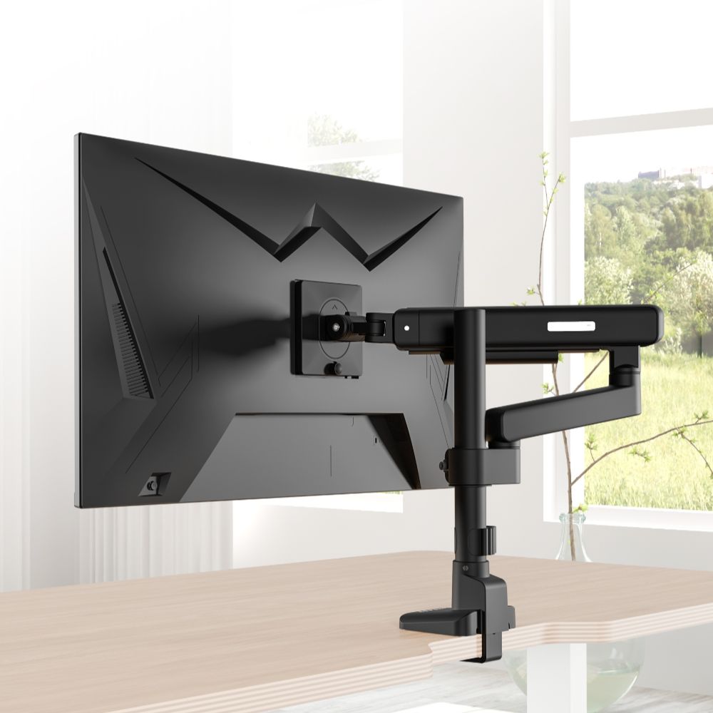 카멜마운트 MSS2P 폴타입 이지밸런스 싱글 모니터 거치대 모니터암 스탠드