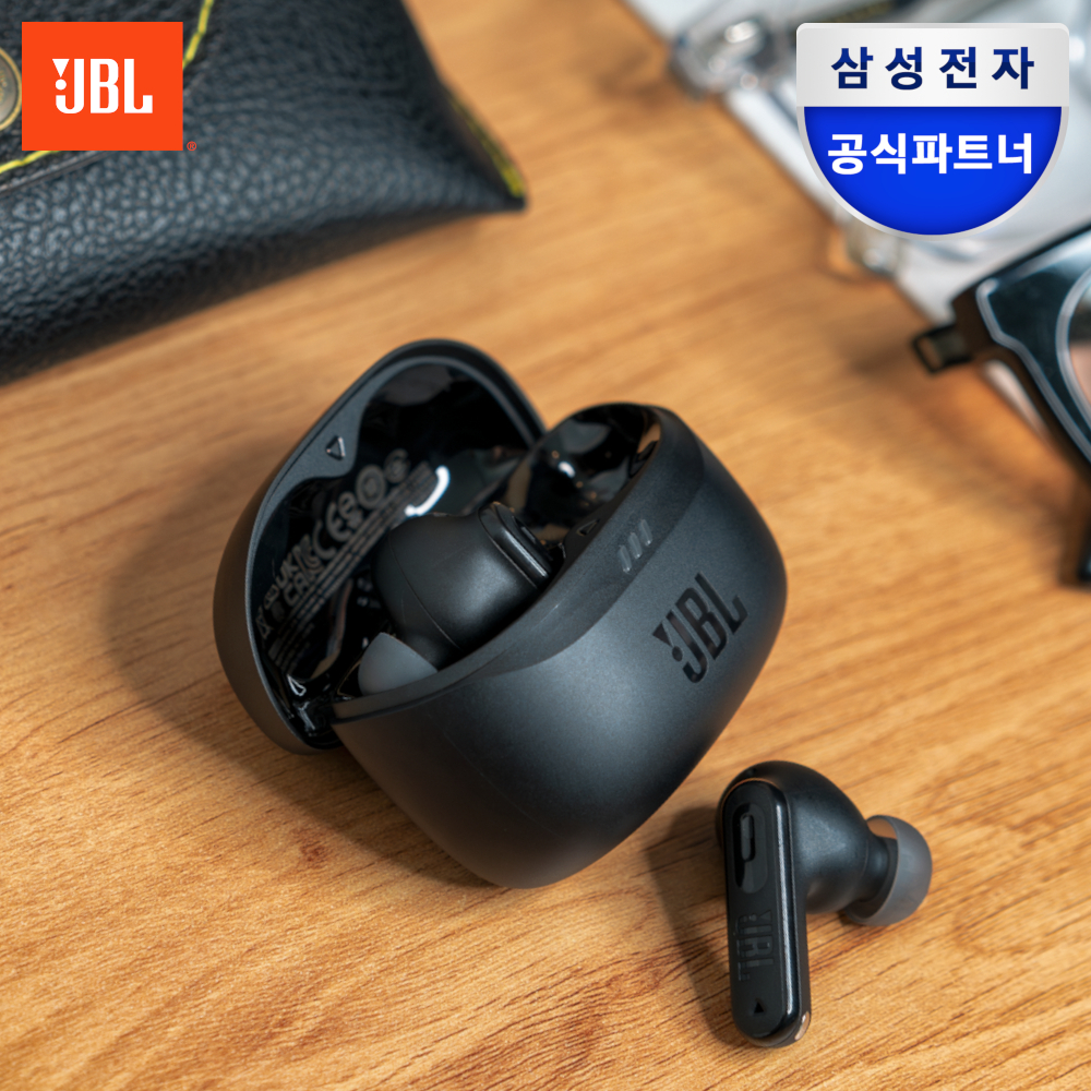 삼성전자 JBL TUNE BEAM2 무선 블루투스 이어폰 노이즈캔슬링 블랙