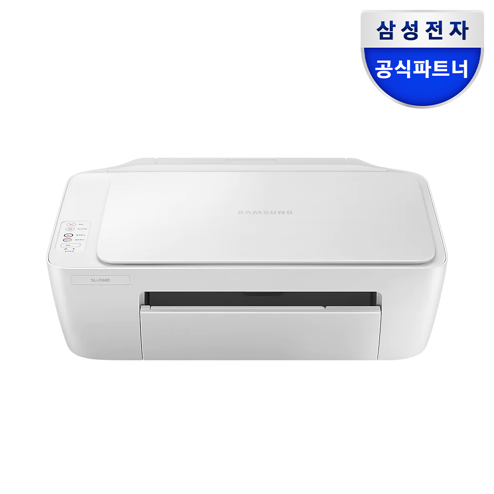 삼성전자 컬러 잉크 복합기 SL-J1680 프린터 인쇄 복사 스캔 프린터기 잉크포함