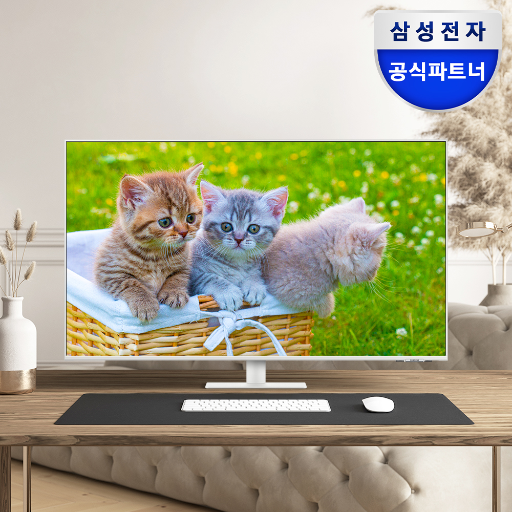 삼성전자 LS43FM701 스마트모니터 M7 M70F 107.9cm(43인치) 4K UHD 화이트