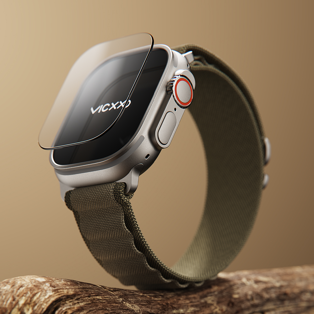 빅쏘 애플워치 울트라 3 2 1 강화유리 필름 2매