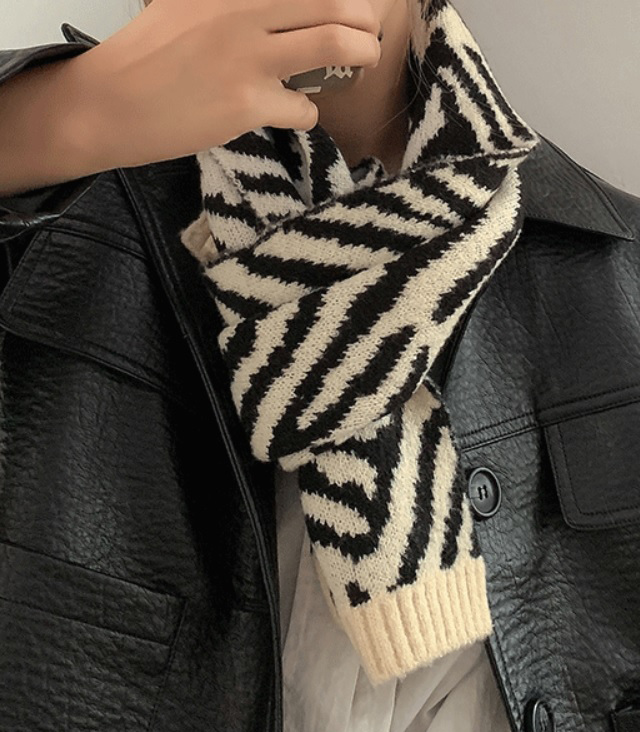 [리햅] 라스트 세일 특가 지브 니트 목도리