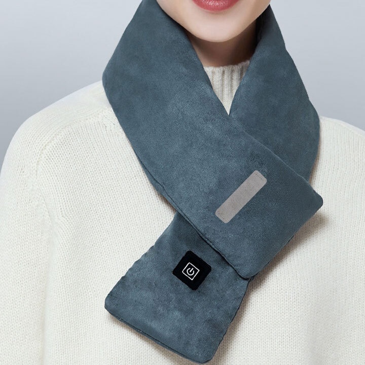 발열목도리 USB목도리 전자 보조배터리머플러 전기목도리