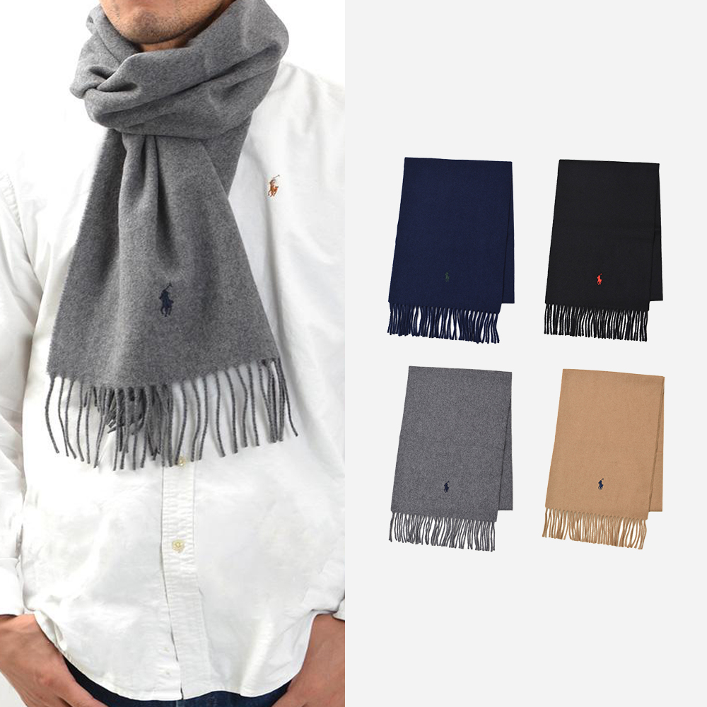 폴로 랄프로렌 시그니처 울 목도리 머플러
