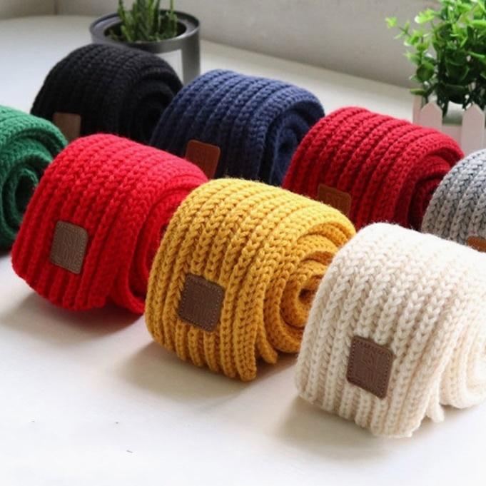 남자털목도리 얇은목도리 손뜨개 남자숏머플러