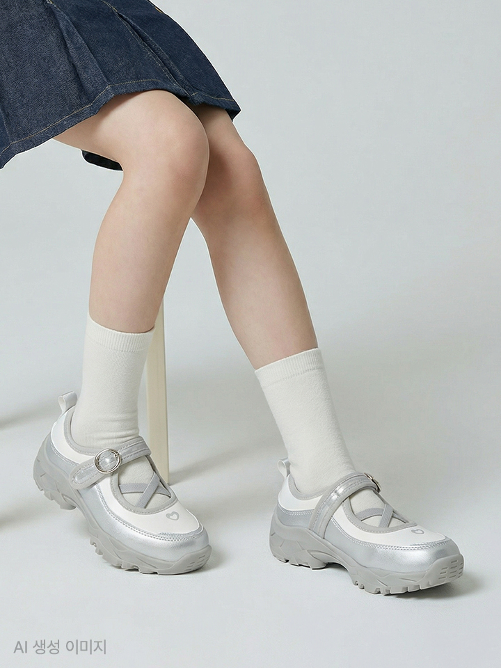 (신학기) 메리제인 밴딩 구두 운동화 HPKWCGA32G