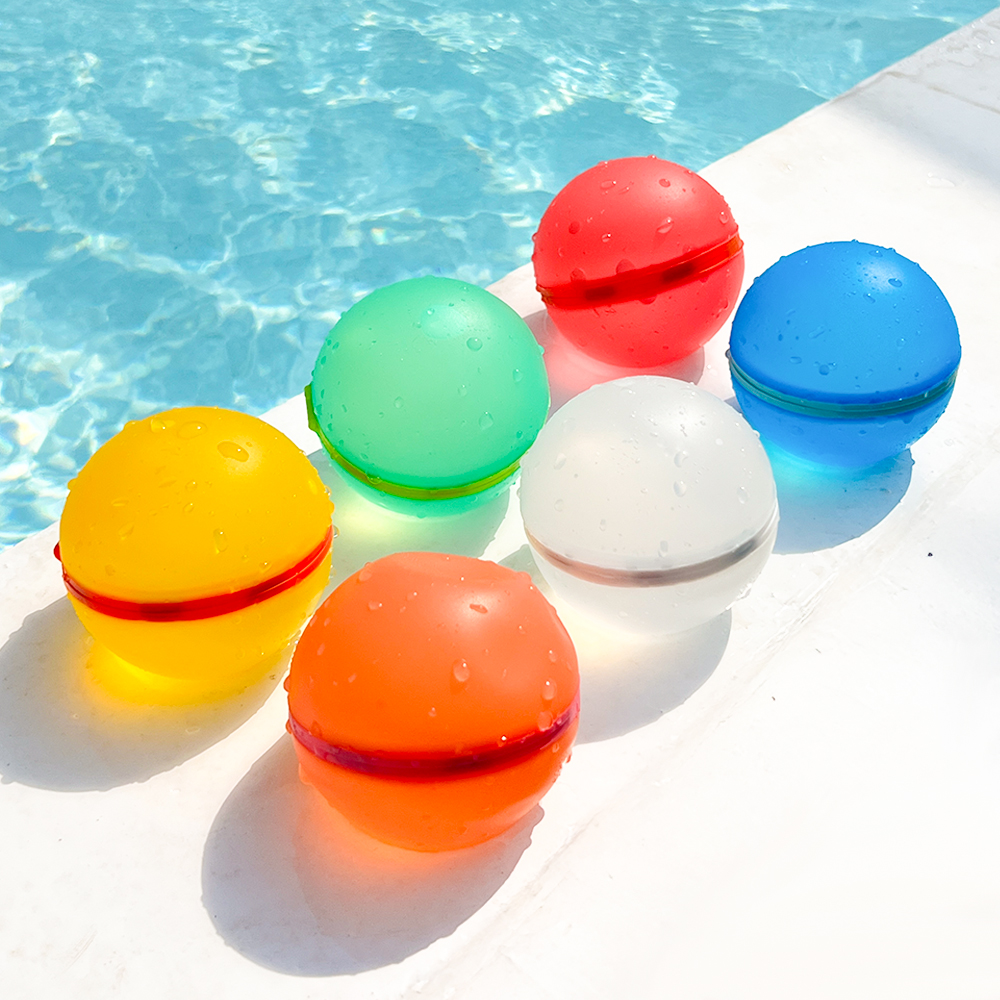 물놀이 즐거움이 가득! 플레이맥스 실리콘 자석 워터볼 6종 세트 소개