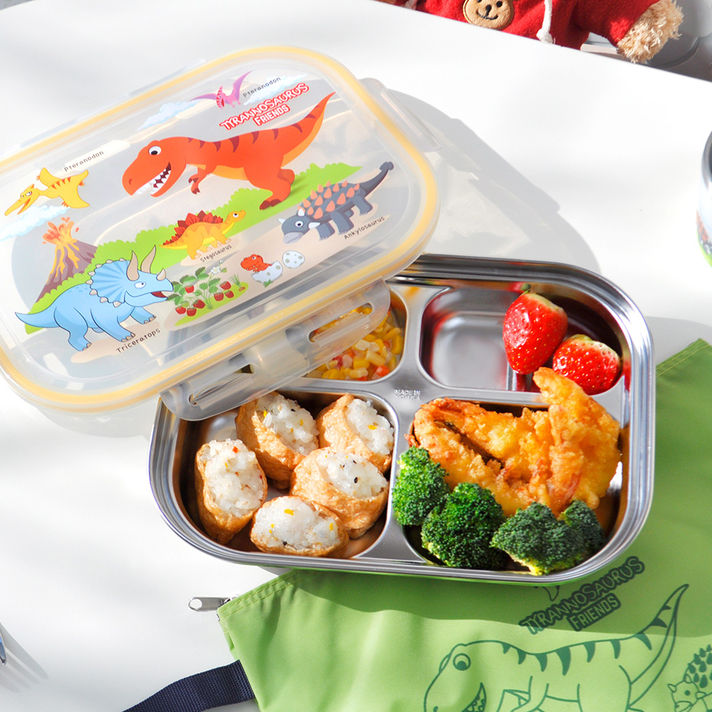 아이들 도시락 준비, 이렇게 쉽고 귀엽게! 키친유 티라노 어린이집 세트 추천