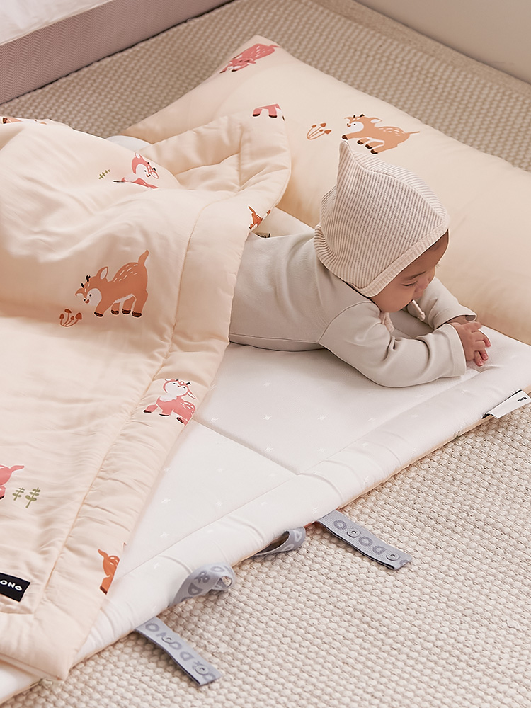 포근하고 편안한 낮잠이불 세트, 집에서도 쉽게 관리하세요!