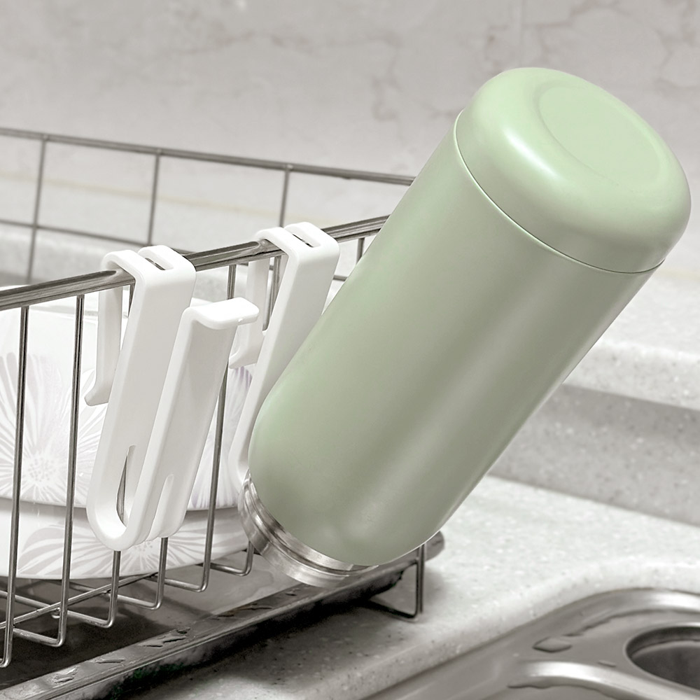 쉽고 편리하게 사용하는 텀블러 건조 클립과 식기 건조대 후크 추천