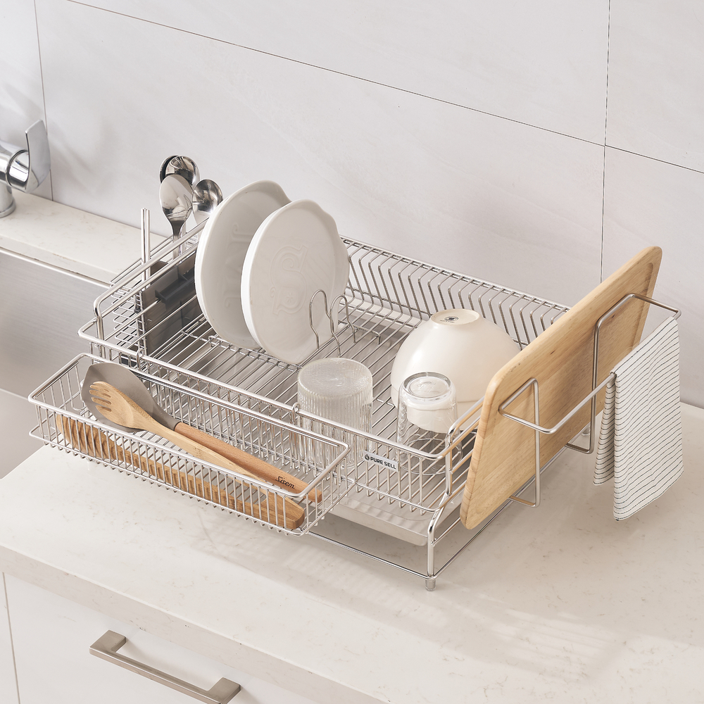 집에서 간편하게 사용하는 올스텐 식기 건조대, 정말 편리하네요!