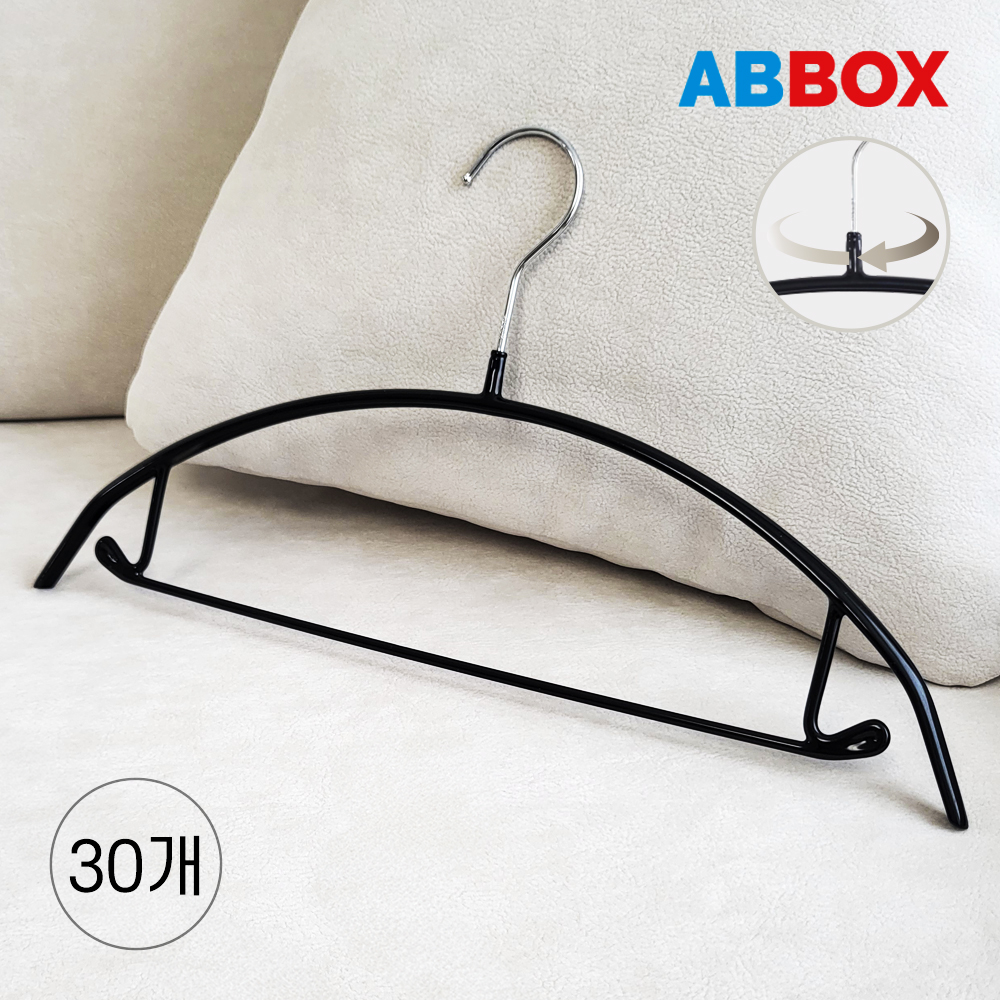 일상에서 편리하게 쓰는 회전형 논슬립 옷걸이 추천