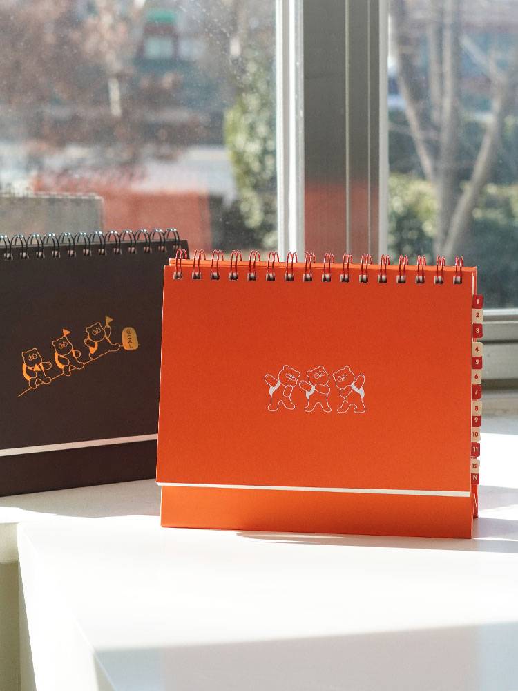 일상 속에서 활용하는 주간 계획표, 곰부 체크리스트 탁상 플래너 추천