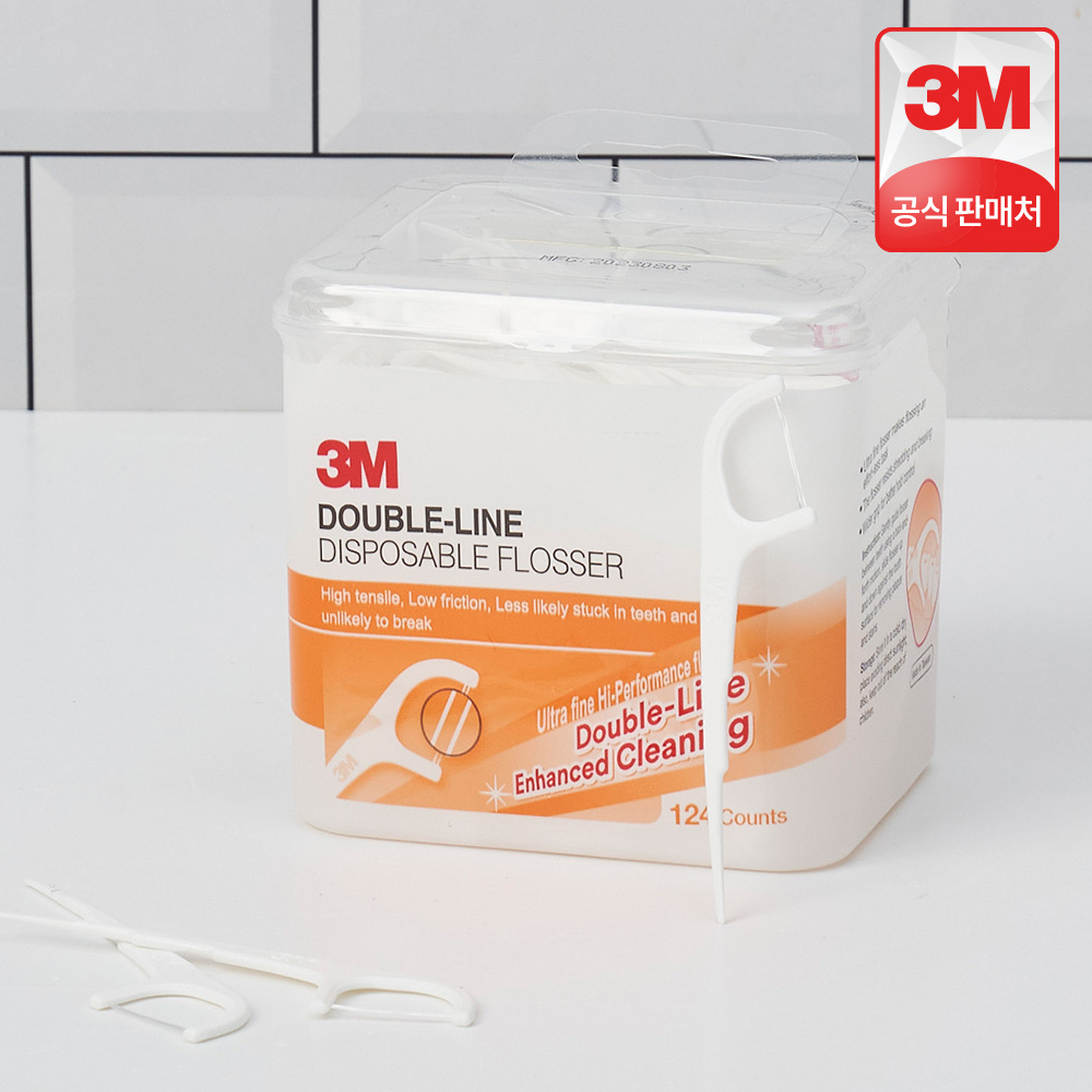 일상에서 간편하게 사용하는 치실 추천, 3M 더블라인 Y형 치실