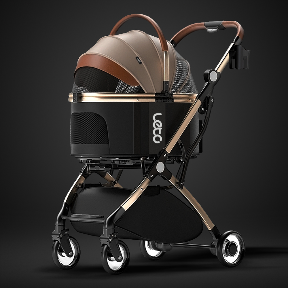 강아지와 고양이 모두 편하게 탈 수 있는 3-in-1 유모차 추천!