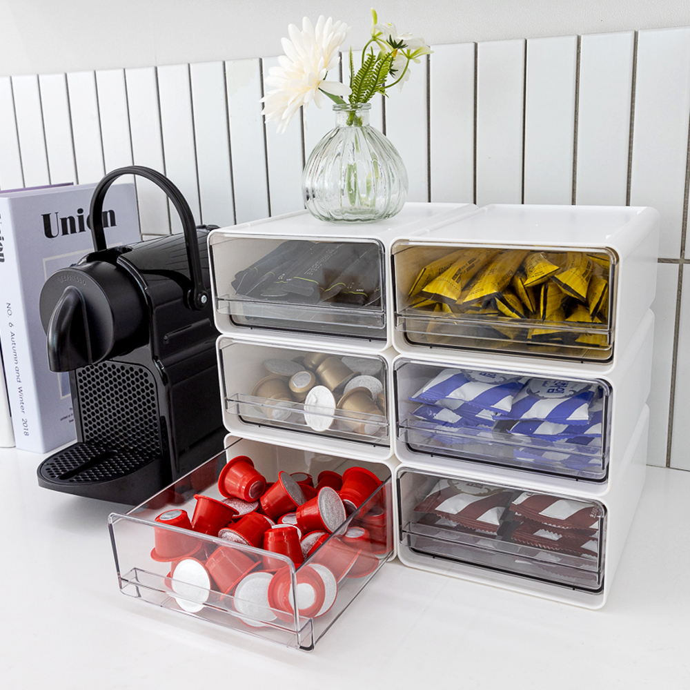 서랍형 펜트리 정리함, 투명한 수납으로 깔끔하게 정리하는 방법