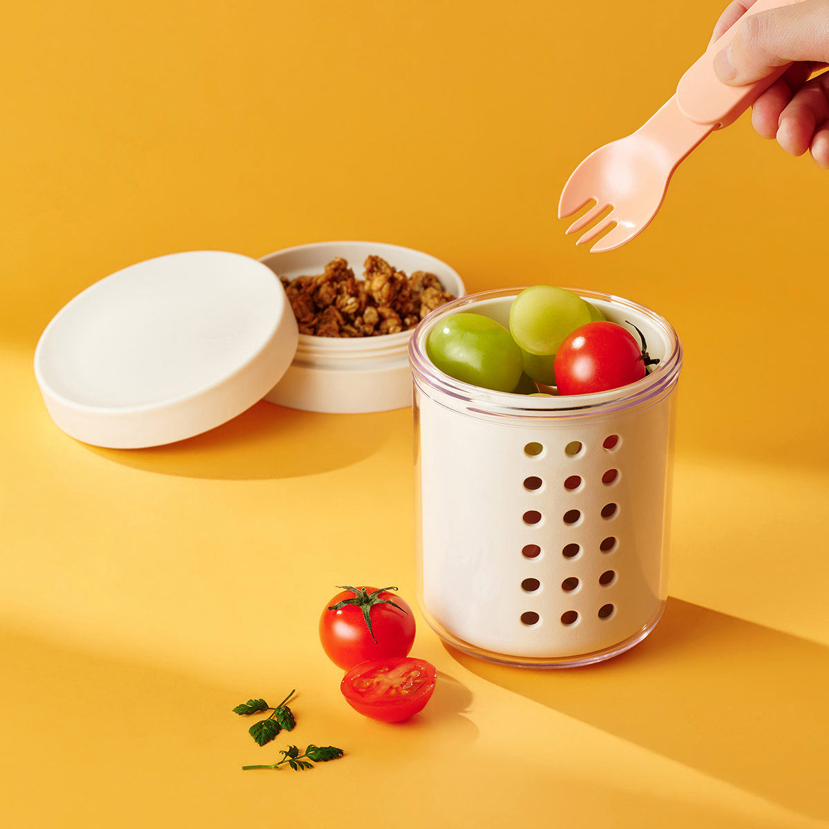 락앤락 투고 요거트&푸르츠팟 과일용기