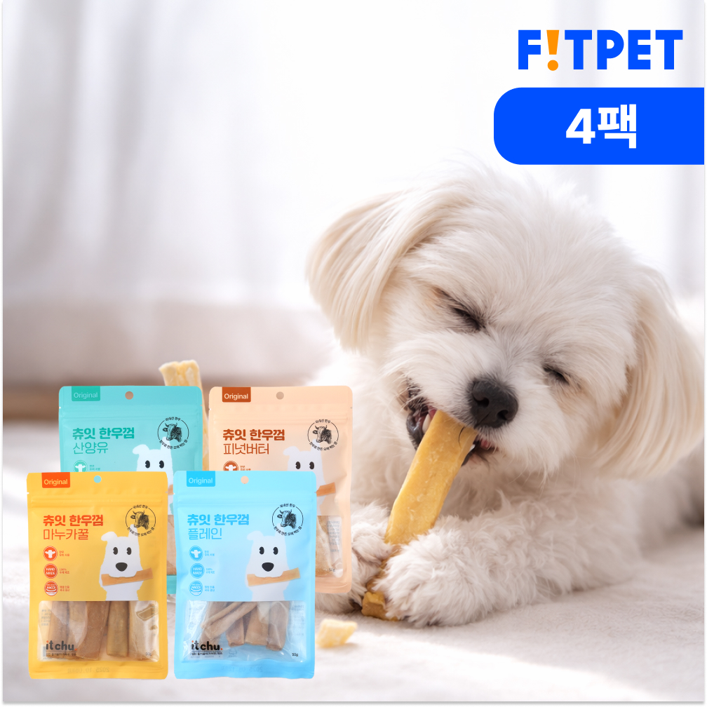 강아지 간식으로 딱! 오래 씹는 한우껌 추천해요