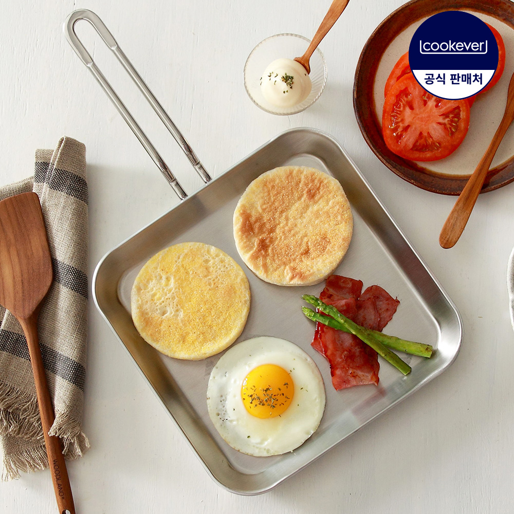 가정에서 딱! 편리하게 사용하는 사각팬으로 요리의 즐거움 더하기